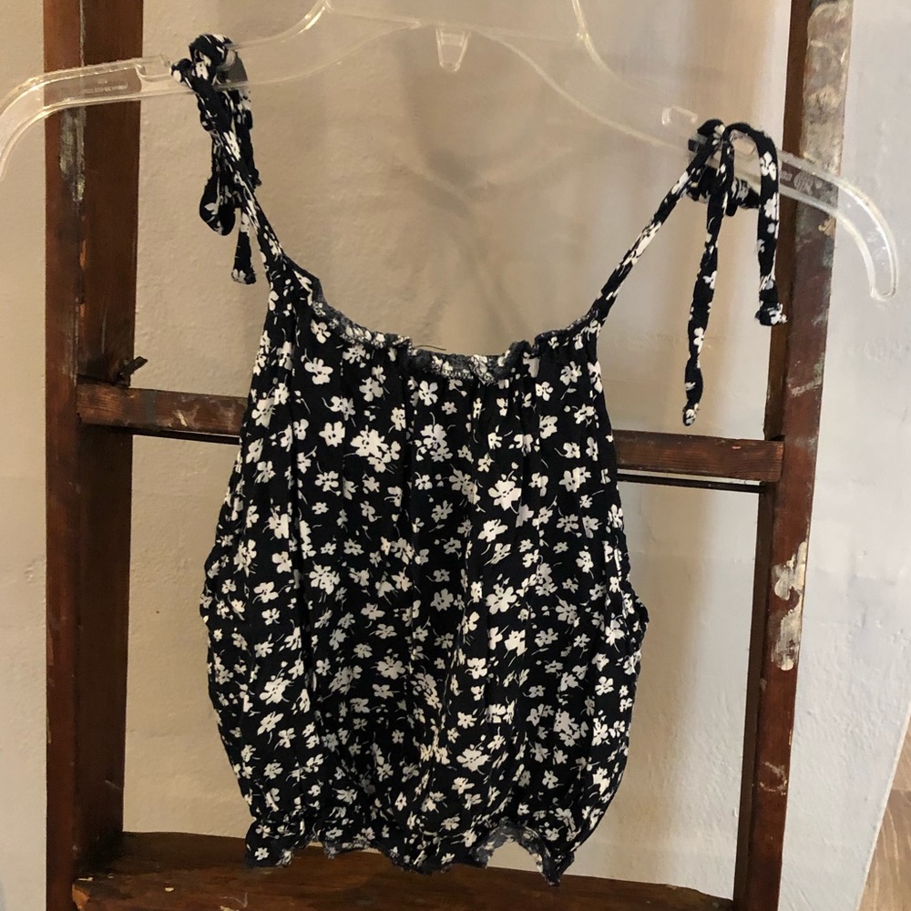 Floral crop top